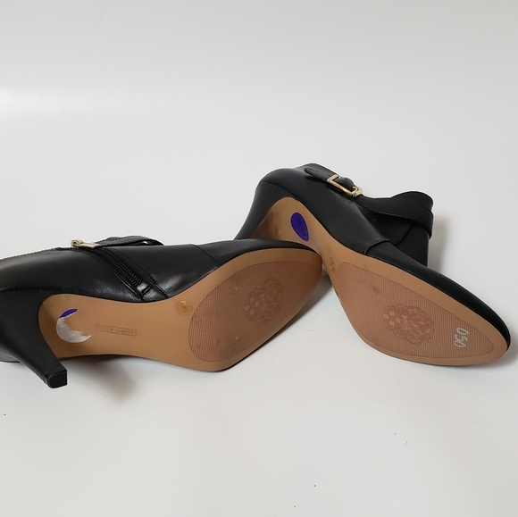 VINCE CAMUTO VONILESA Leather Booties Size 8.5 - Picture 7 of 8
